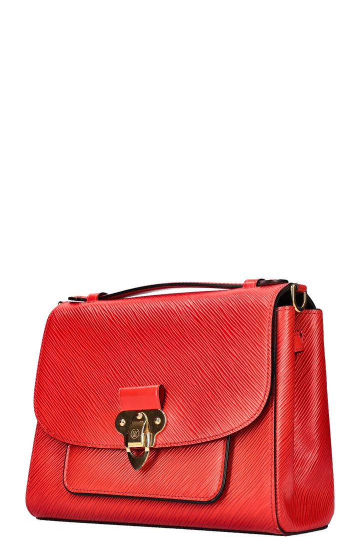 LOUIS VUITTON Boccador Bag Epi Red