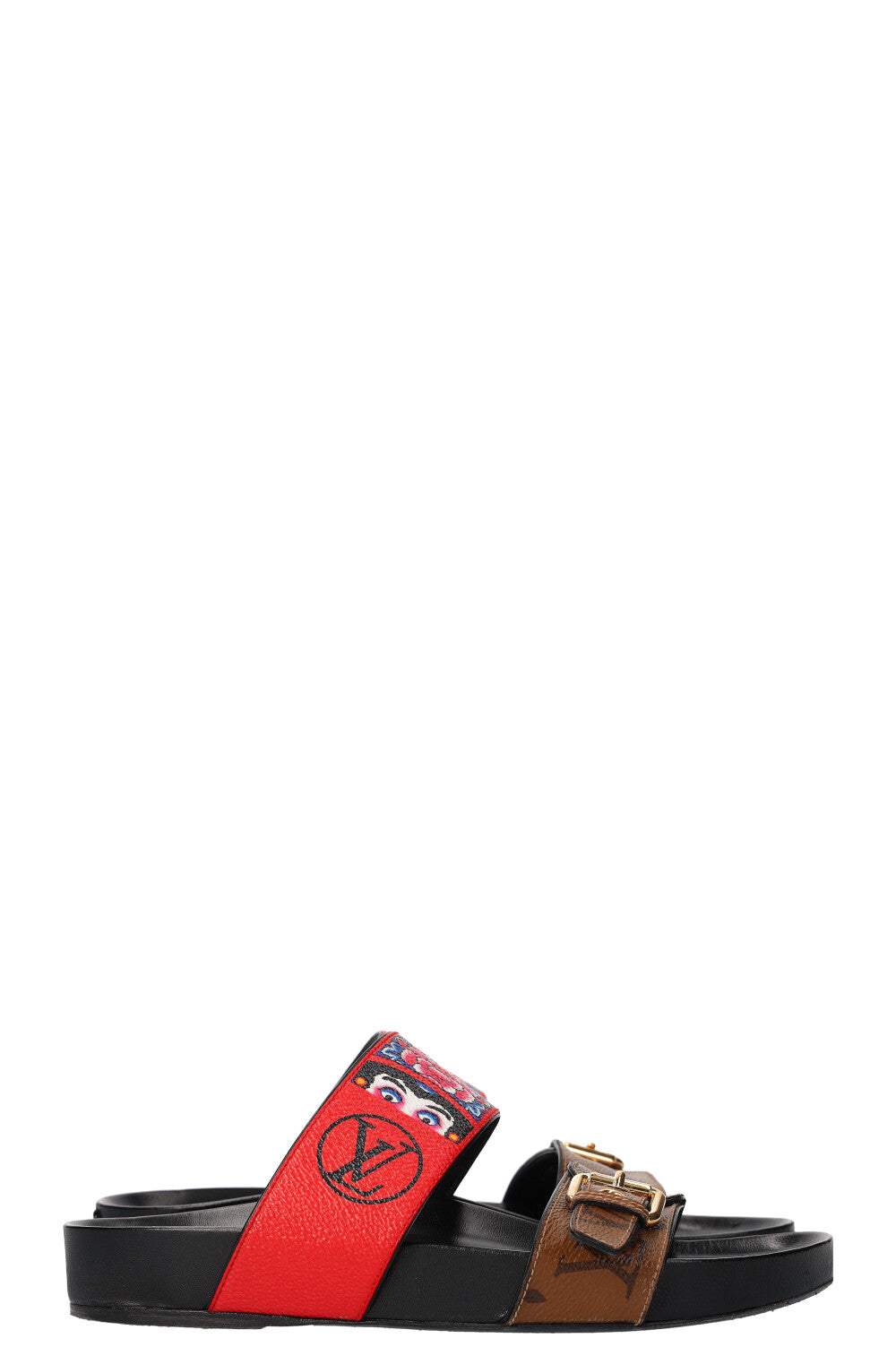 LOUIS VUITTON Bom Dia Flats Kyoto REAWAKE