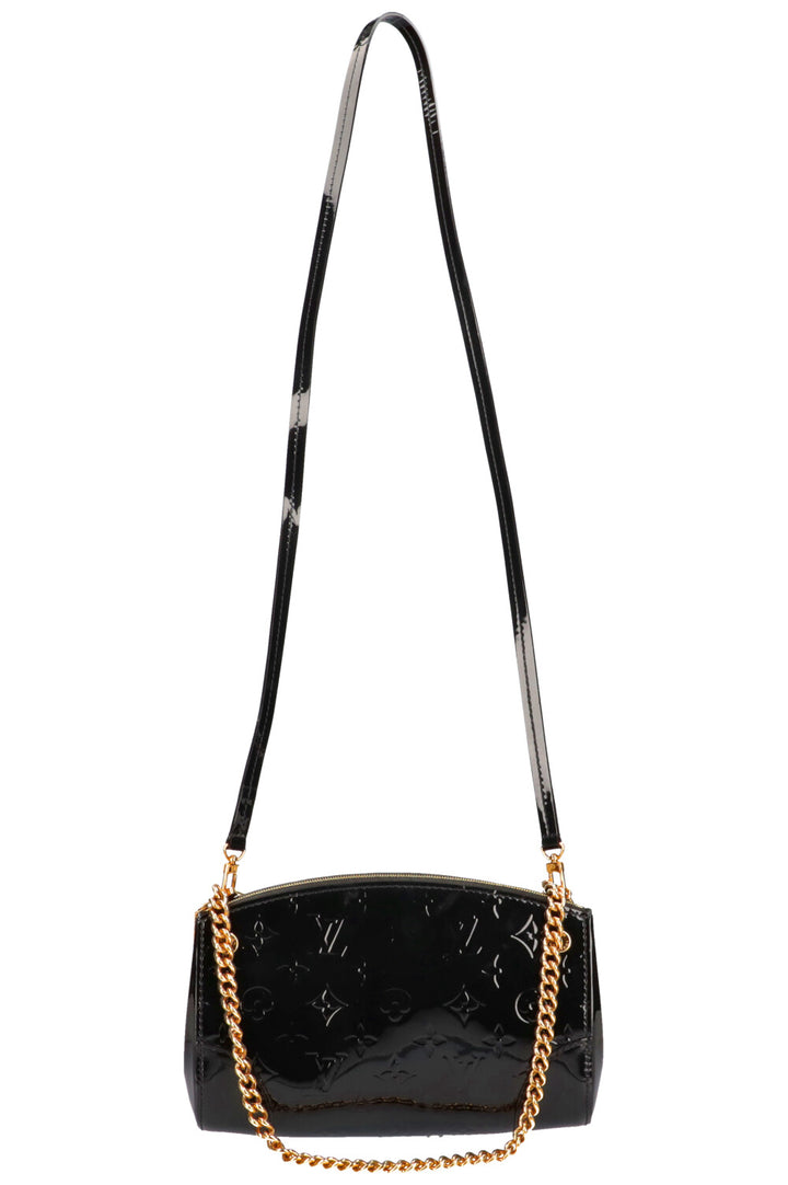 LOUIS VUITTON Santa Monica Bag MNG Vernis Black
