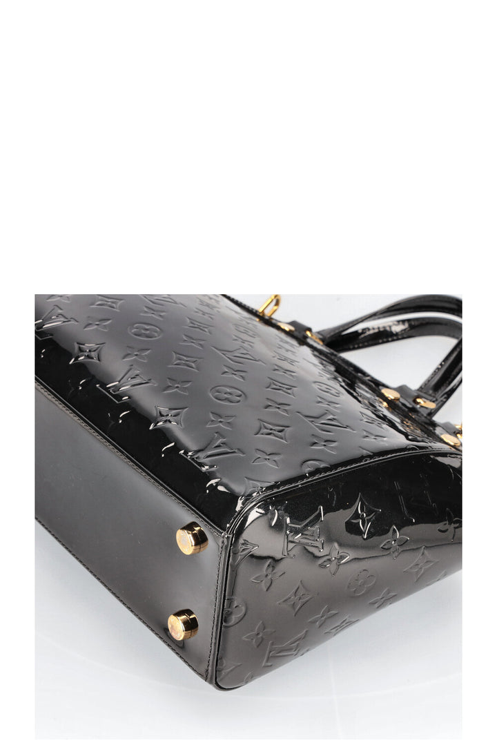 LOUIS VUITTON Brea Bag MM Vernis Noir