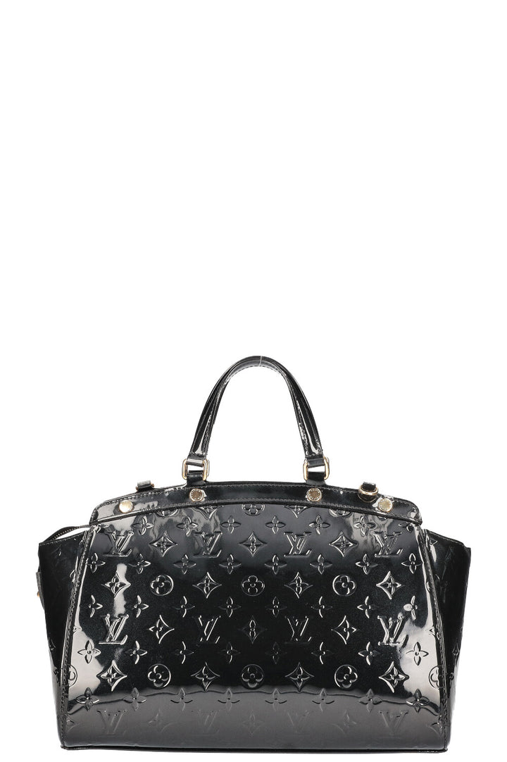 LOUIS VUITTON Brea Bag MM Vernis Noir