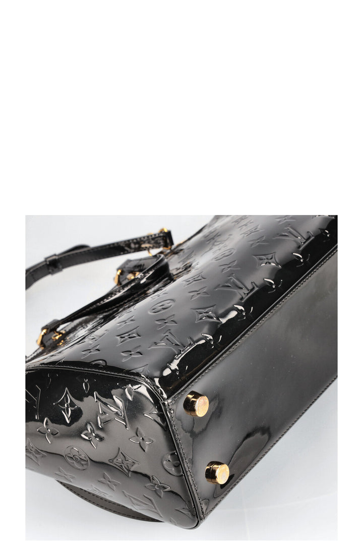 LOUIS VUITTON Brea Bag MM Vernis Noir