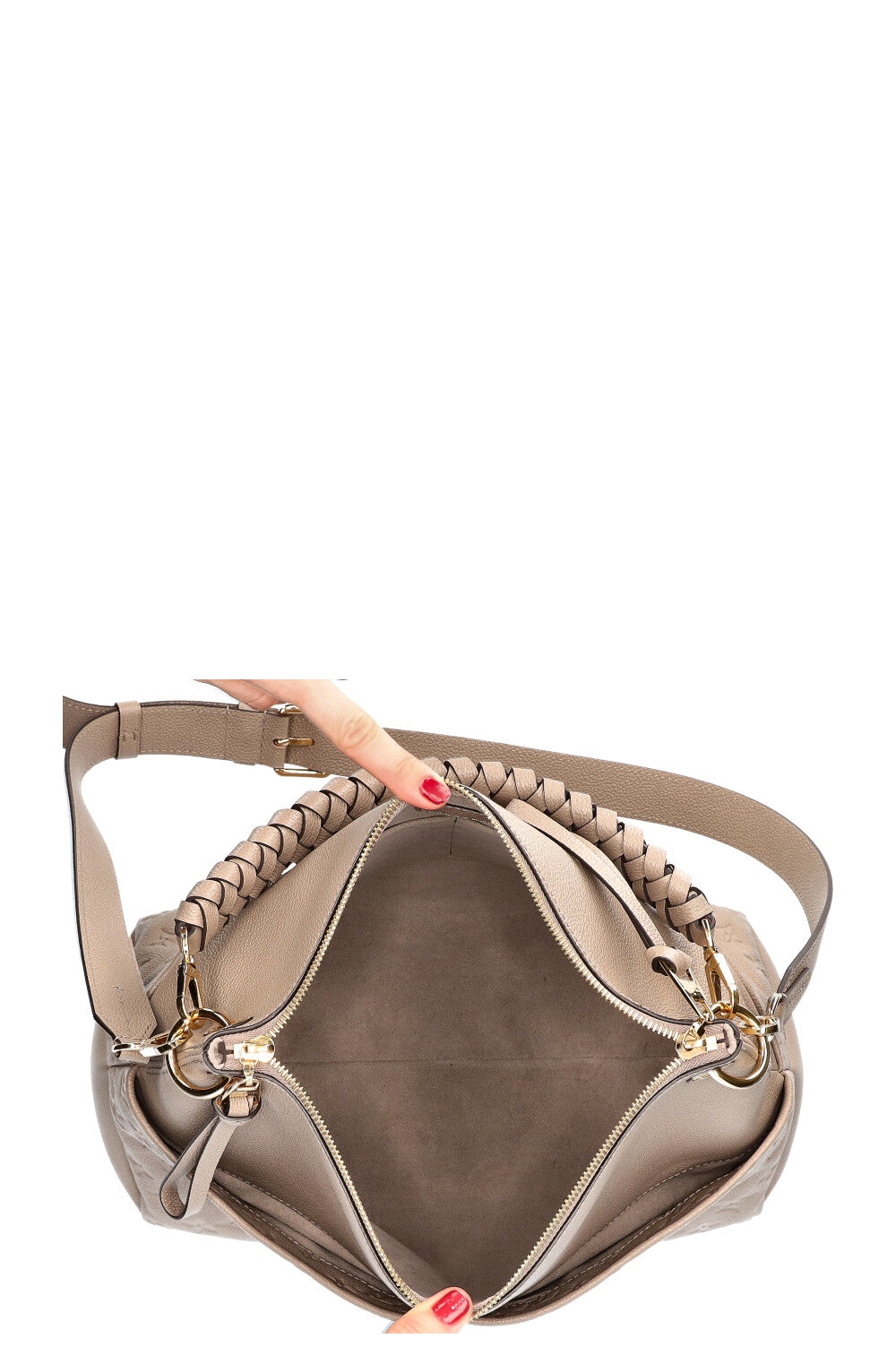 LOUIS VUITTON Maida Bag Tourterelle