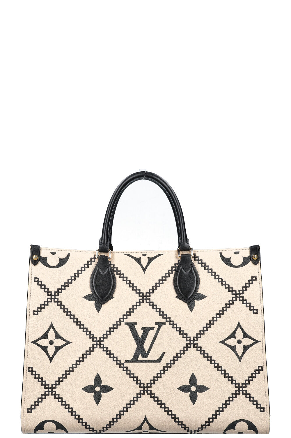 LOUIS VUITTON OnTheGo MM Black and White