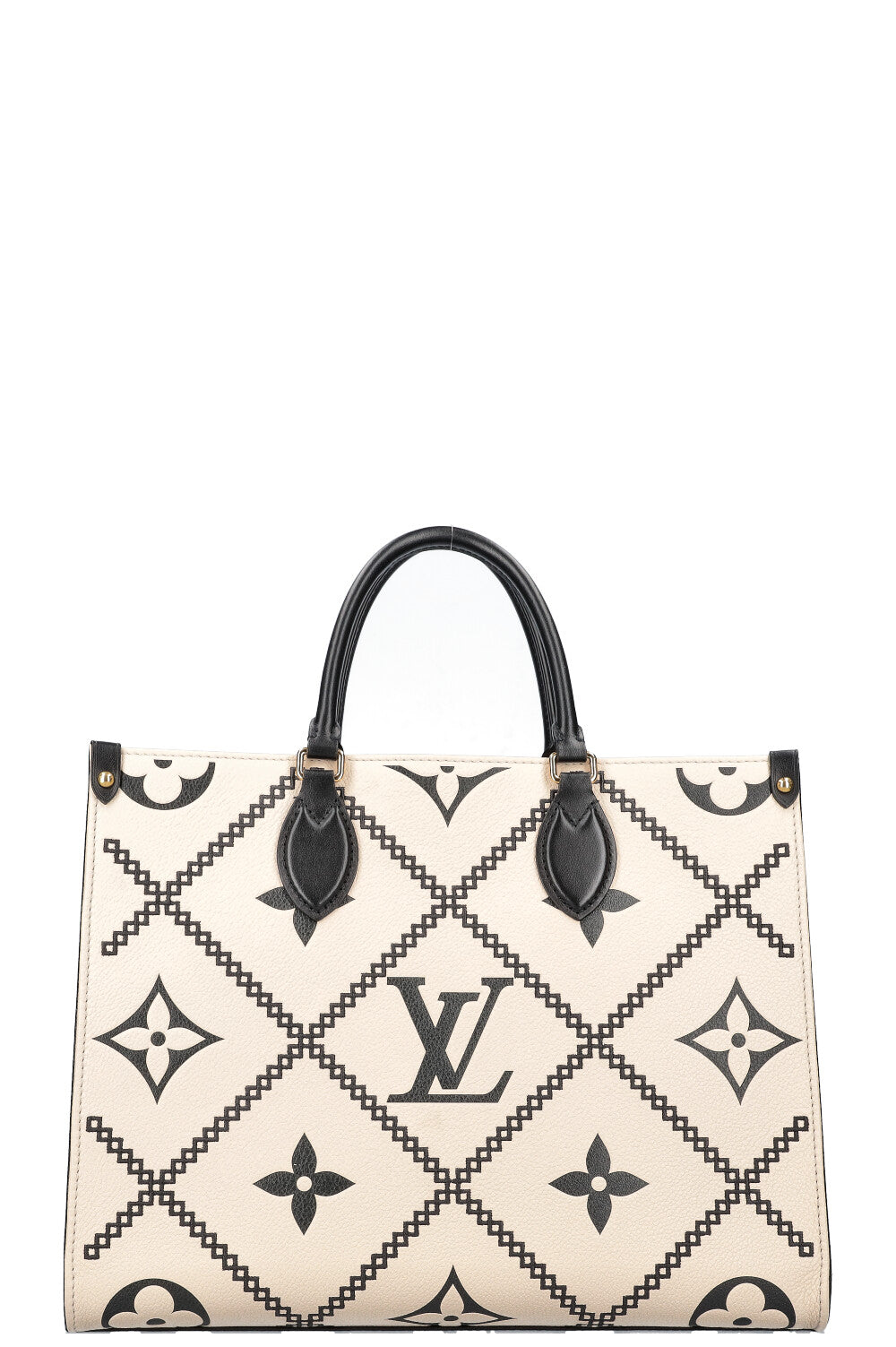 LOUIS VUITTON OnTheGo MM Black and White