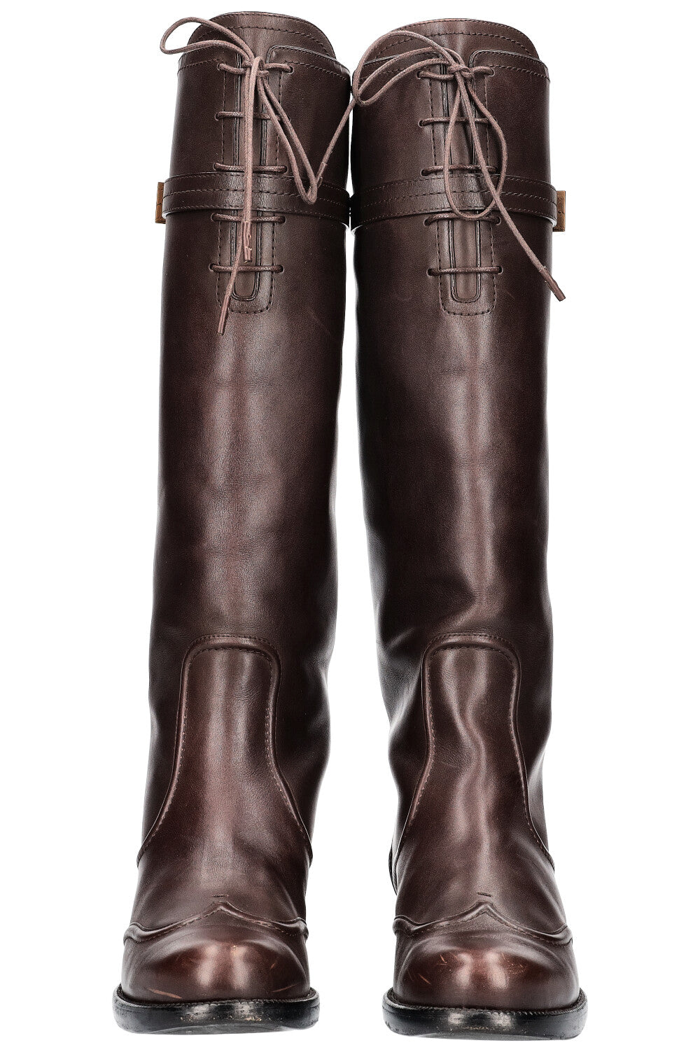 LOUIS VUITTON Riding Boots Brown