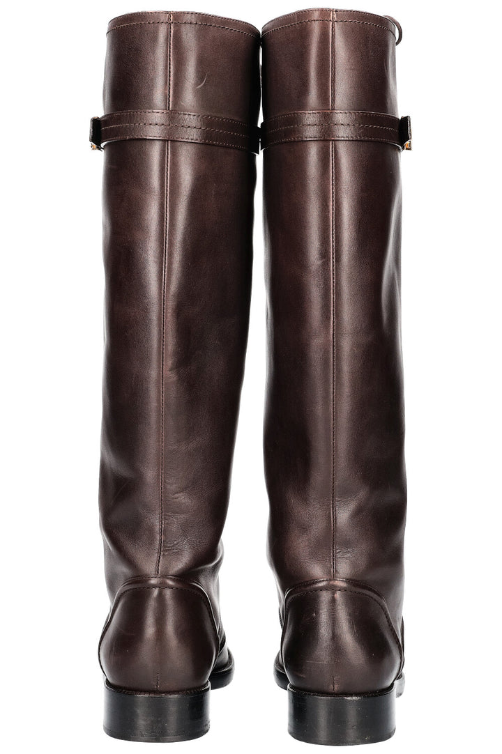 LOUIS VUITTON Riding Boots Brown