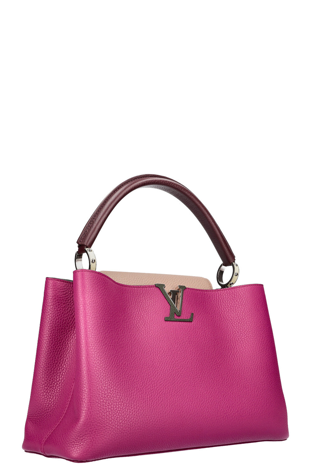 LOUIS VUITTON Capucines MM Tricolor Pink