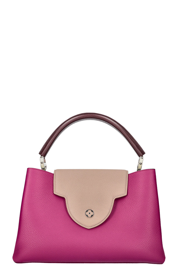 LOUIS VUITTON Capucines MM Tricolor Pink