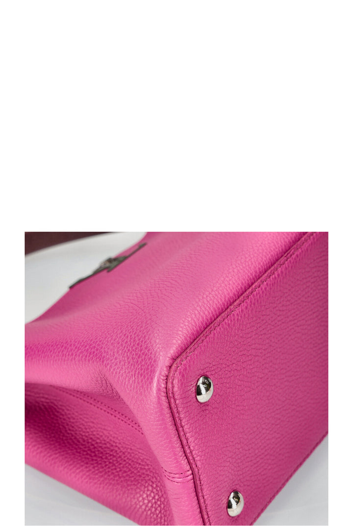 LOUIS VUITTON Capucines MM Tricolor Pink