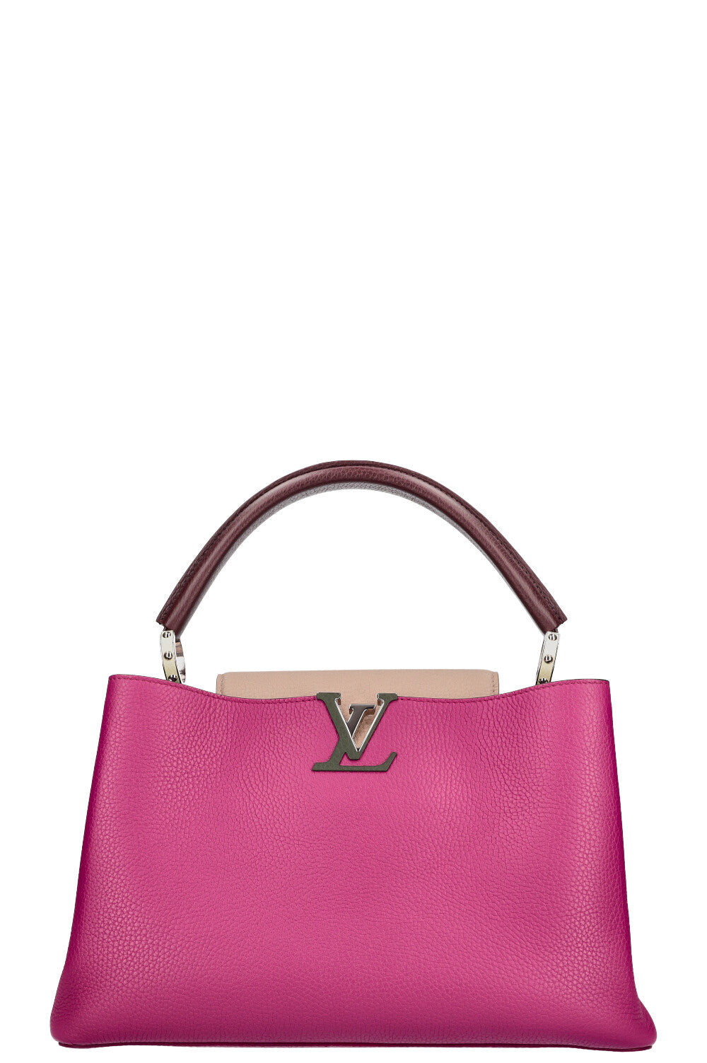 LOUIS VUITTON Capucines MM Tricolor Pink