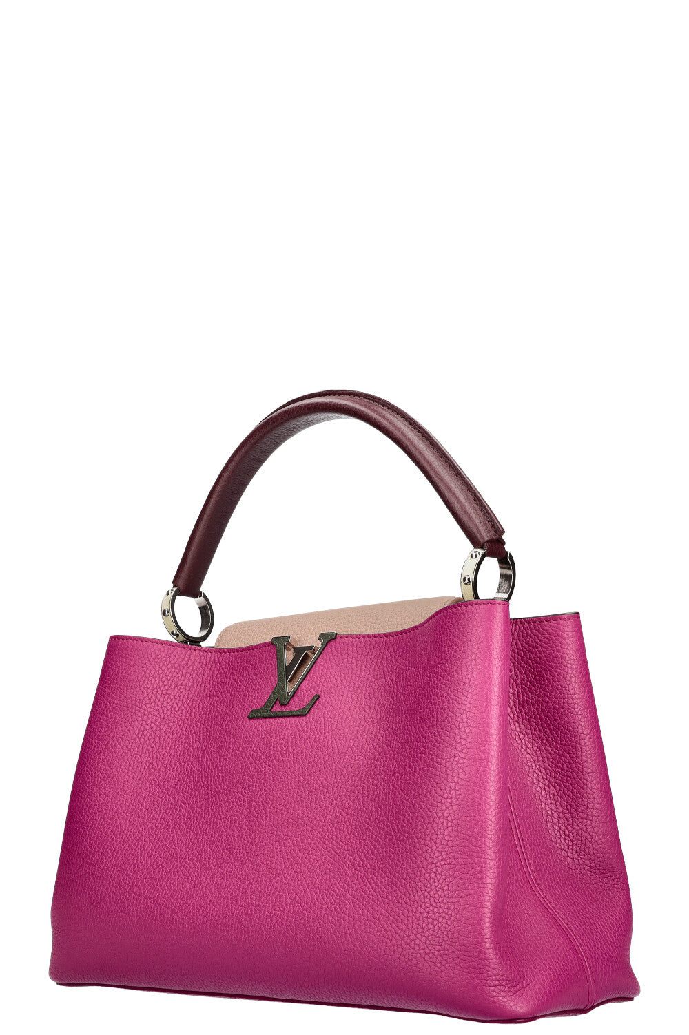 LOUIS VUITTON Capucines MM Tricolor Pink