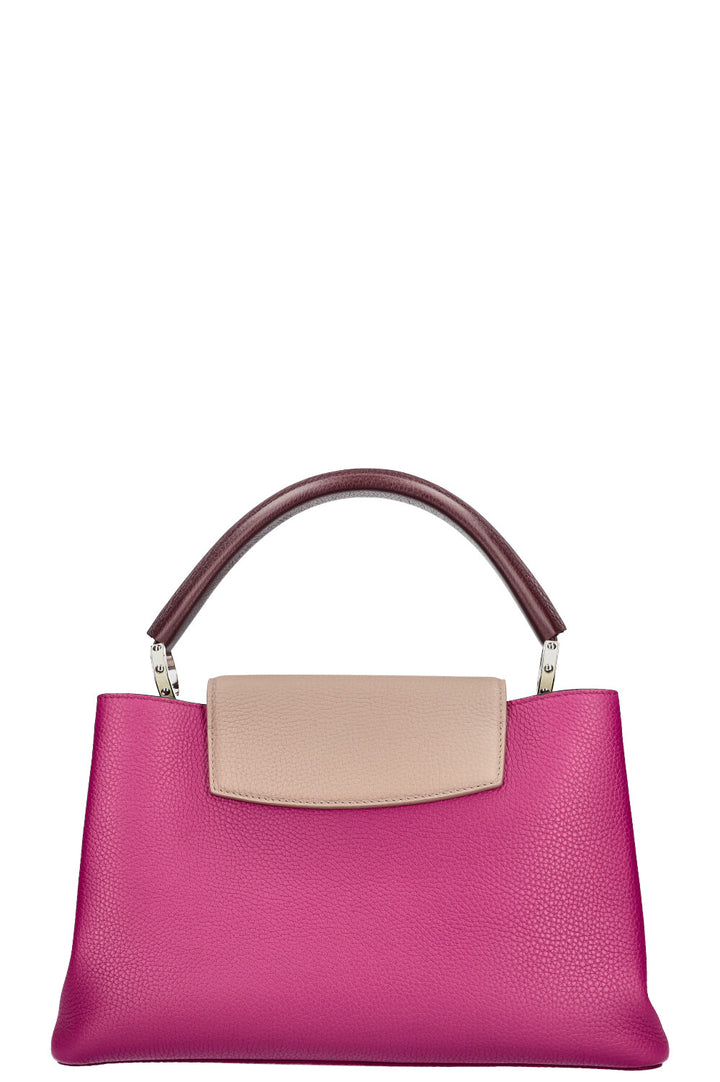 LOUIS VUITTON Capucines MM Tricolor Pink