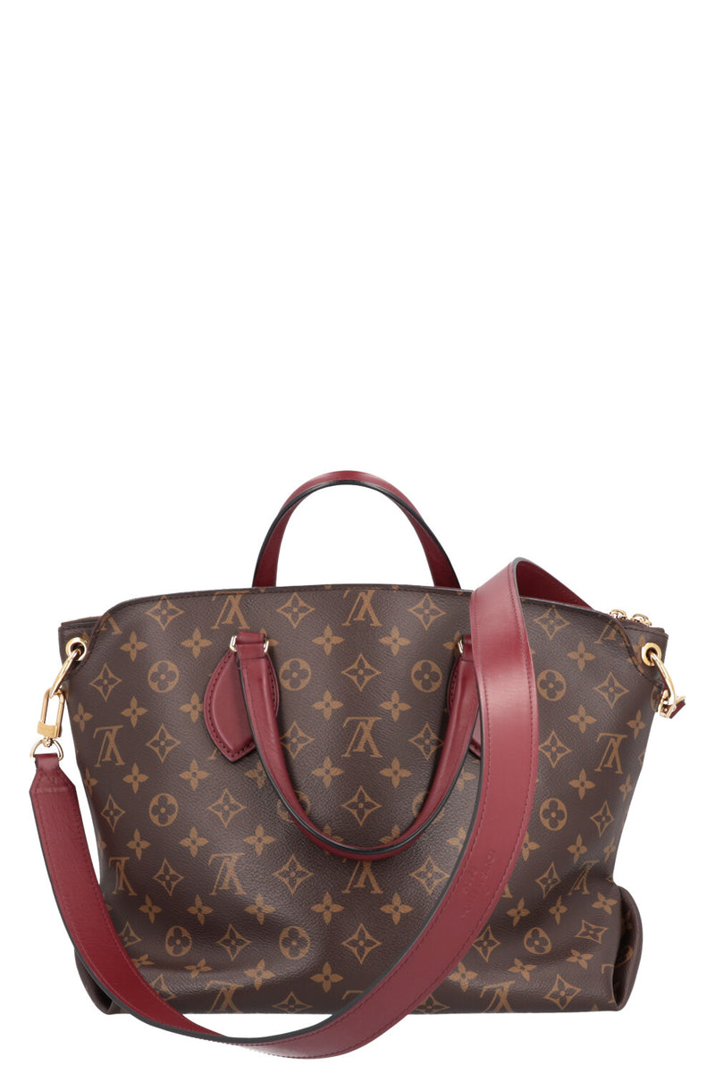LOUIS VUITTON Flower Zipped Tote MM Bag MNG