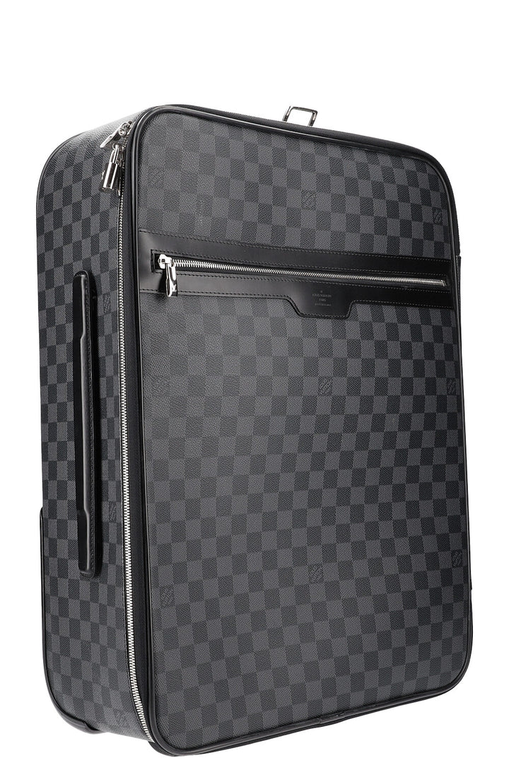 LOUIS VUITTON Pegase 55 Suitcase Damier Graphite