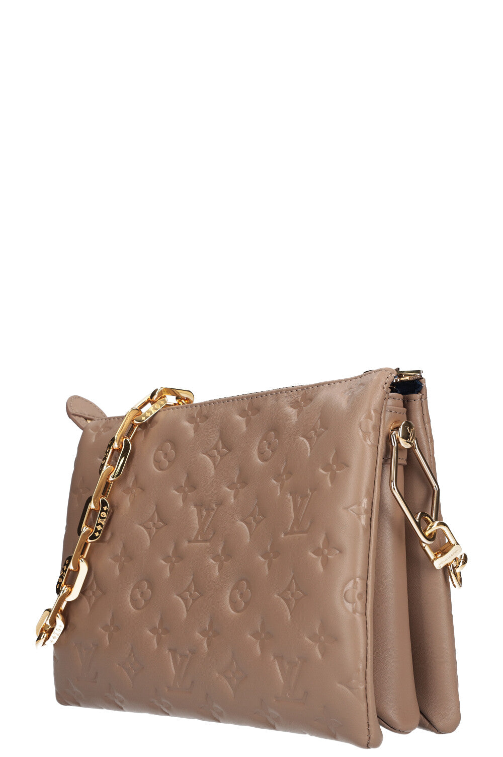 LOUIS VUITTON Coussin PM Bag Taupe REAWAKE