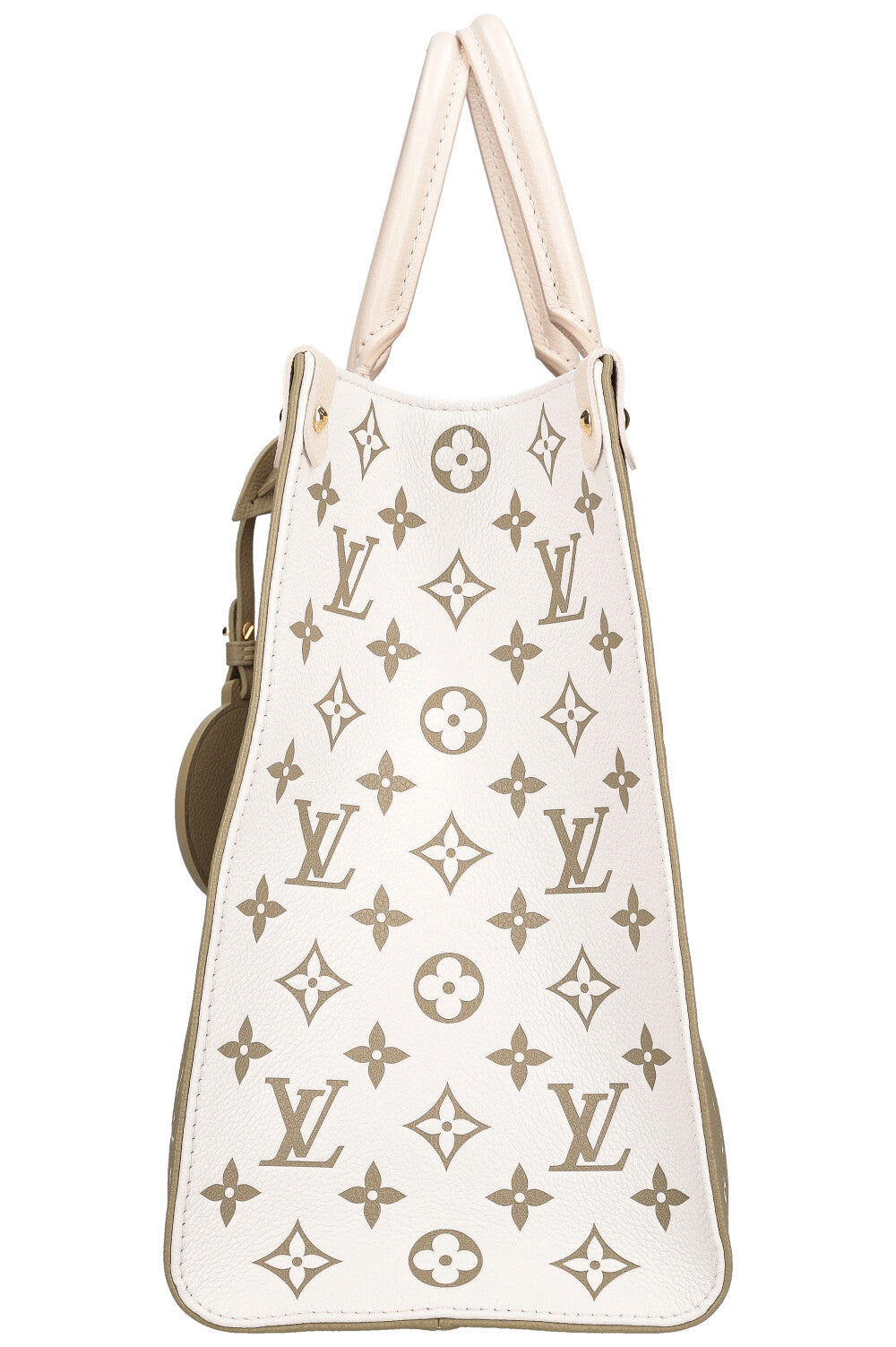 Louis Vuitton Onthego MM Khaki Green/Beige/Cream