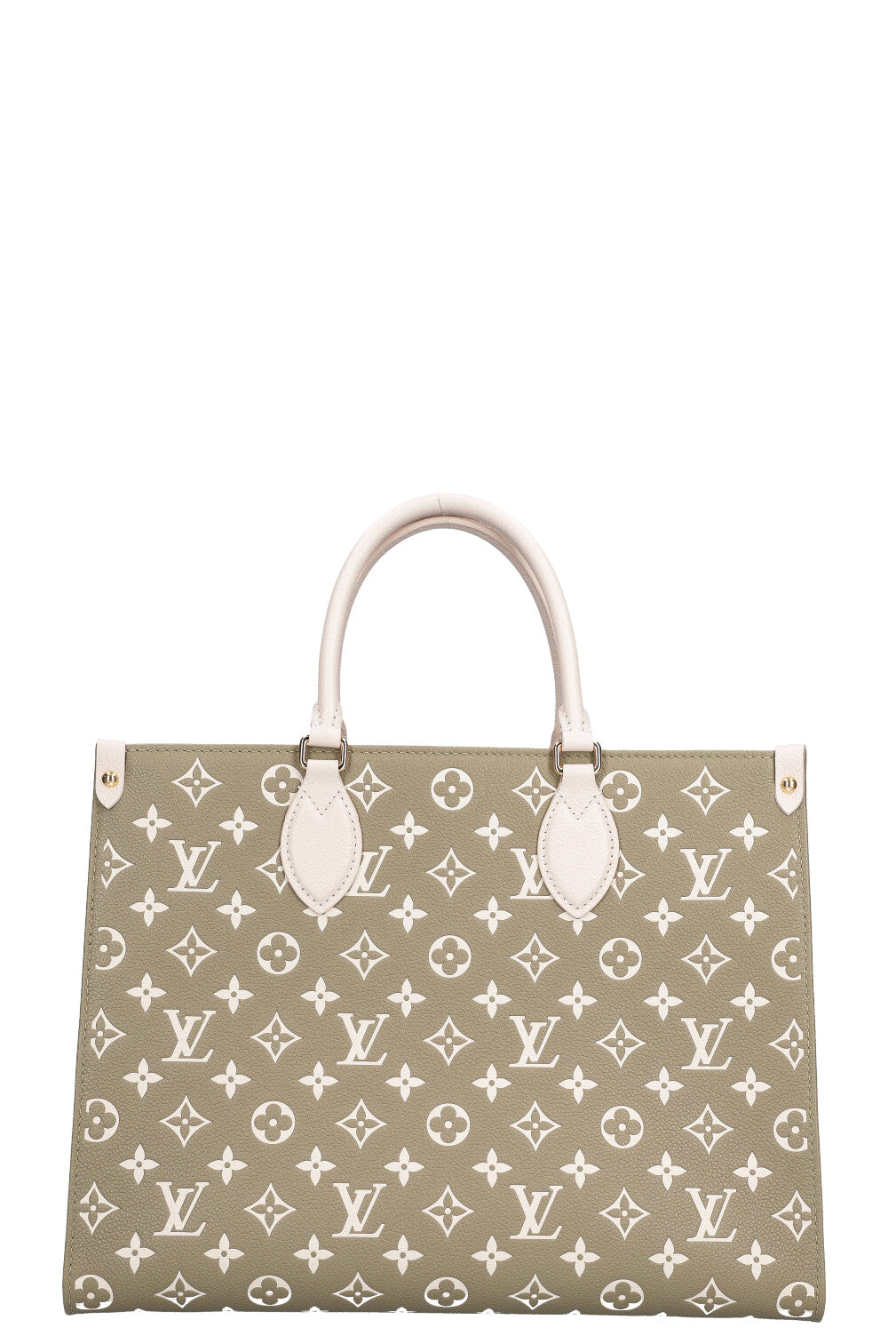 LOUIS VUITTON Onthego MM Khaki Beige