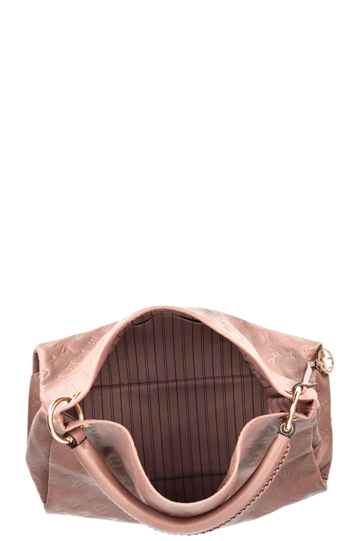LOUIS VUITTON Artsy Bag MNG Empreinte Taupe