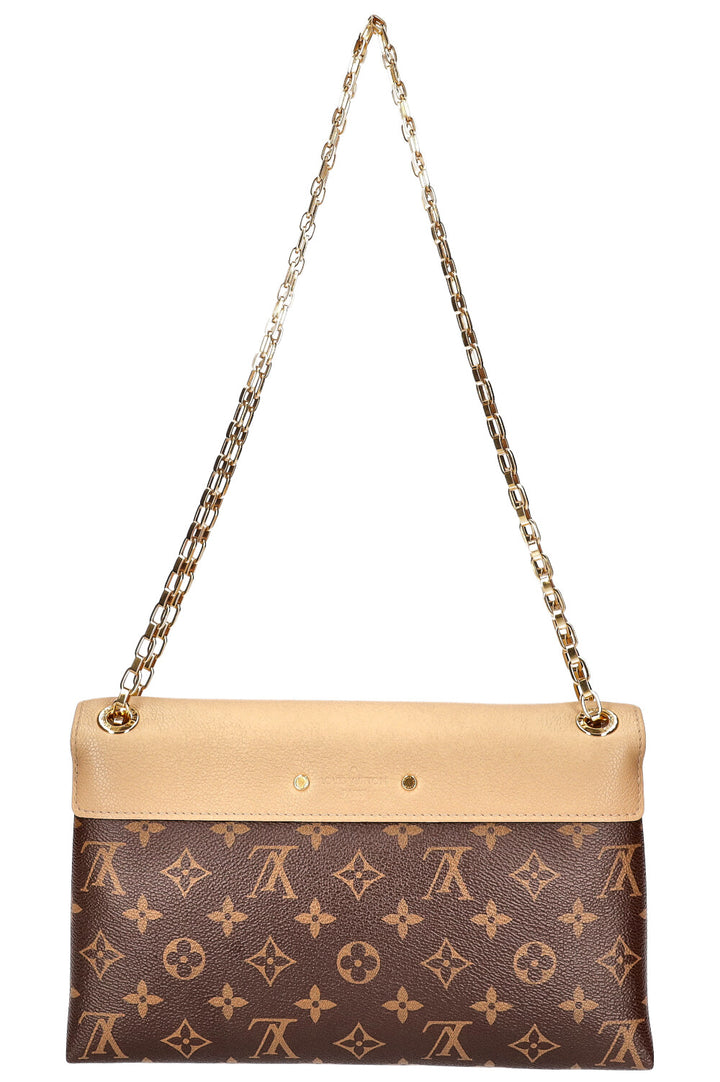 LOUIS VUITTON Pallas Chain Bag MNG Beige