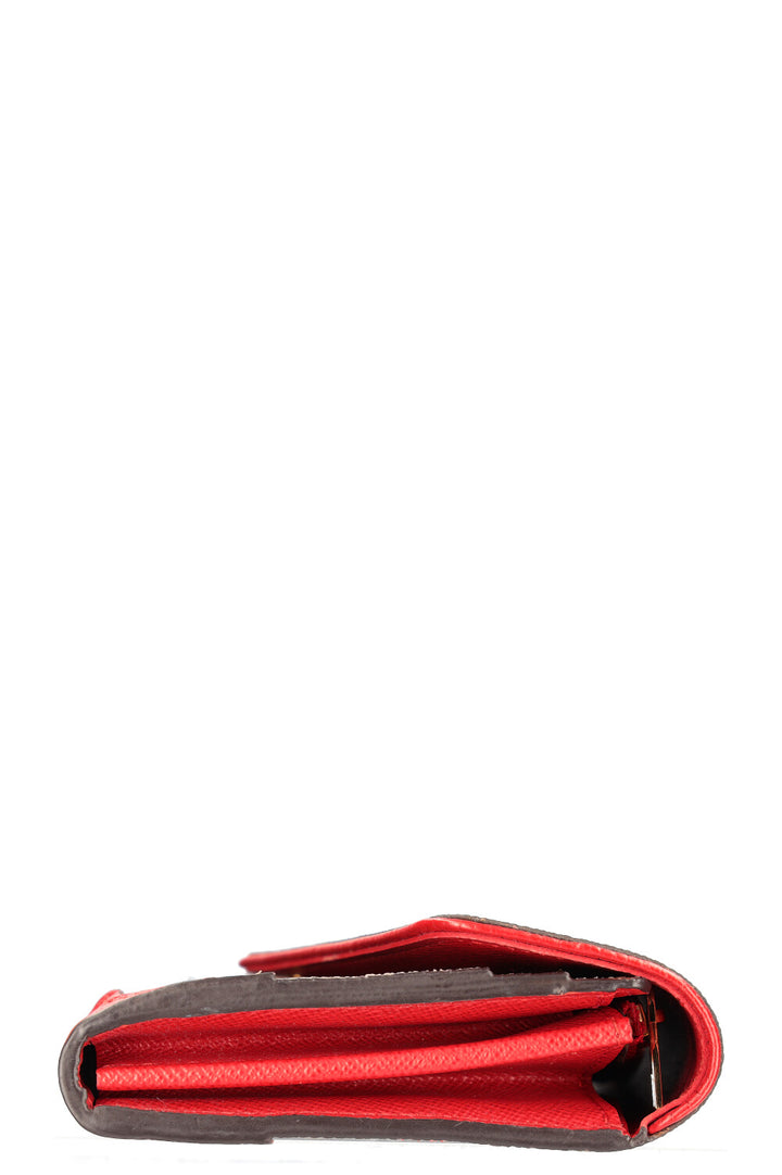 LOUIS VUITTON Portefeuille Sarah Retiro MNG &amp; Rouge