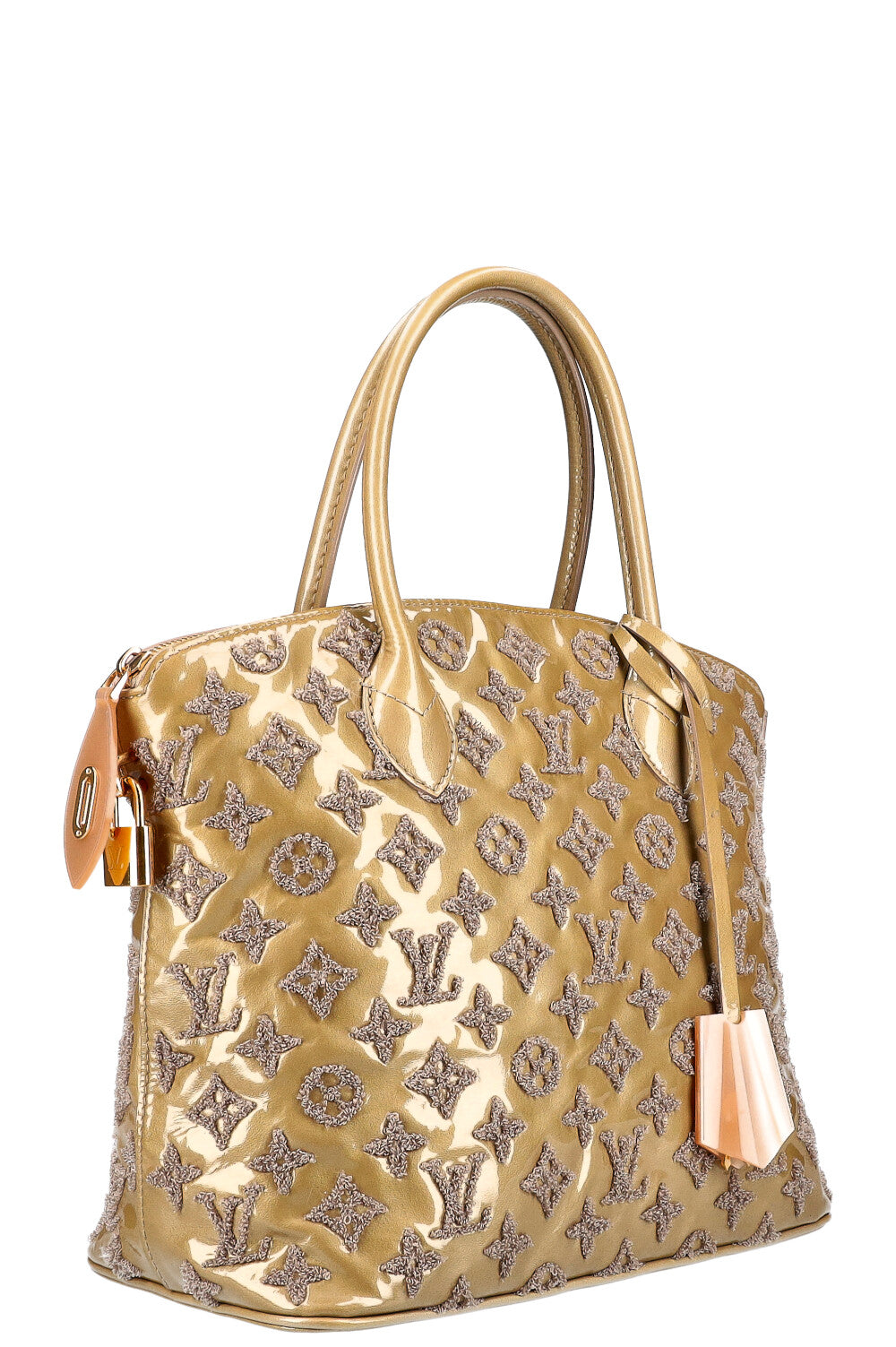 LOUIS VUITTON Monogram Fascination Lockit Bag