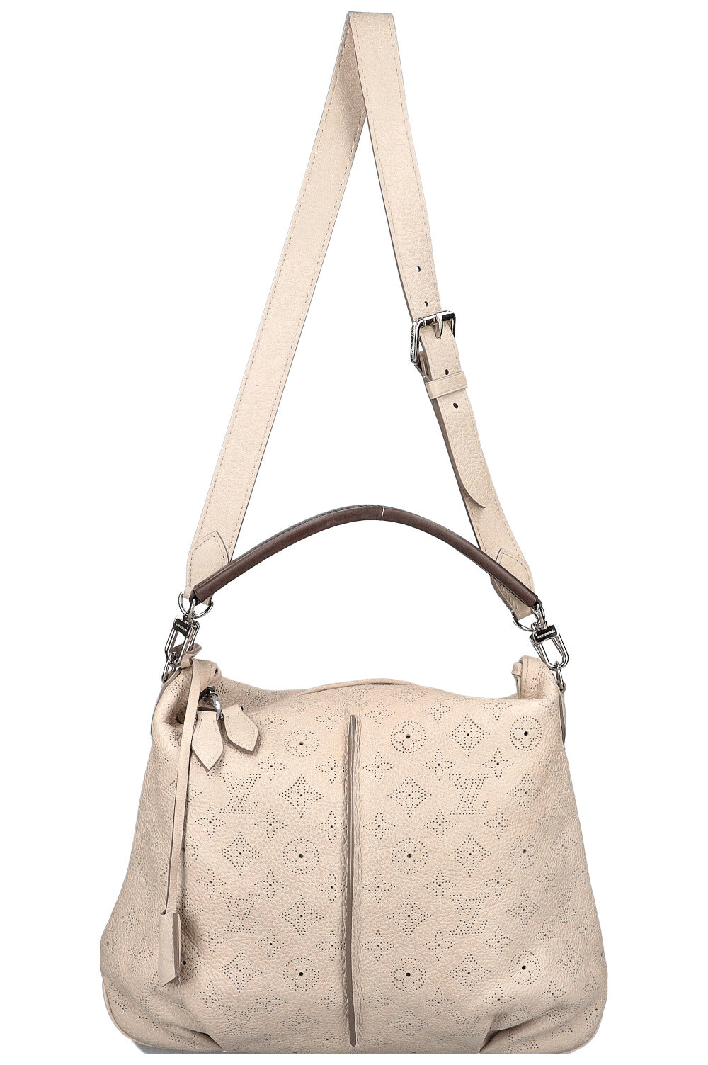 LOUIS VUITTON Selene Bag Mahina Blanc Cassé