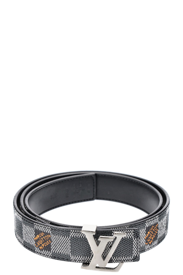 LOUIS VUITTON Initials Belt 30 Damier Archives