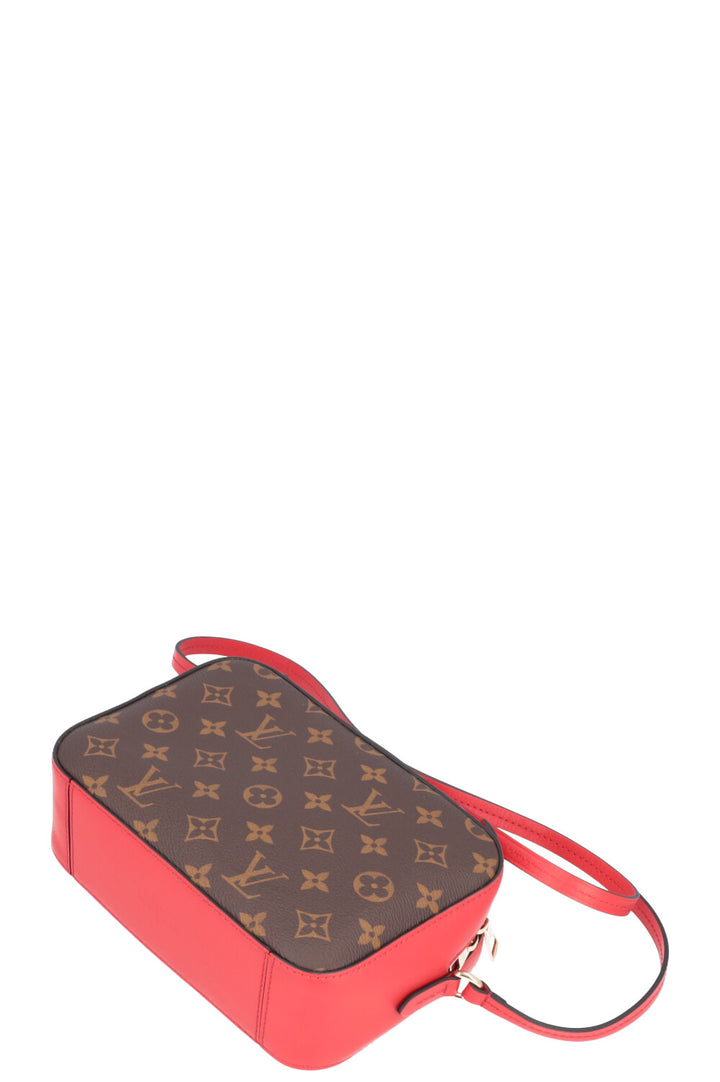 LOUIS VUITTON Saintonge Bag MNG Red