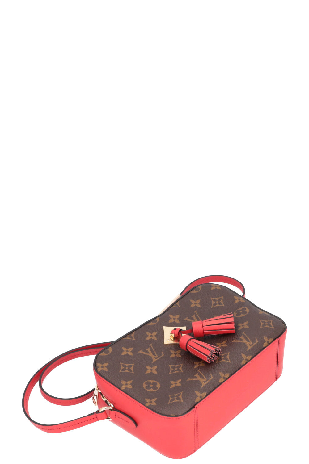 LOUIS VUITTON Saintonge Bag MNG Red