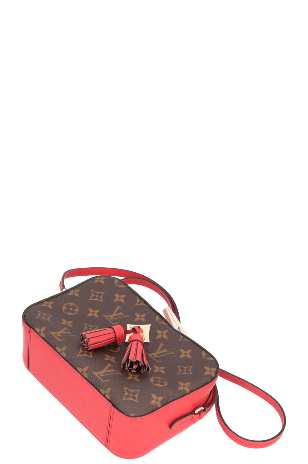 LOUIS VUITTON Saintonge Bag MNG Red