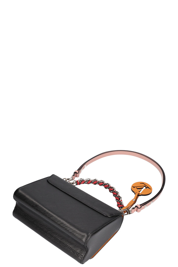 LOUIS VUITTON Twist MM Bag Epi Black