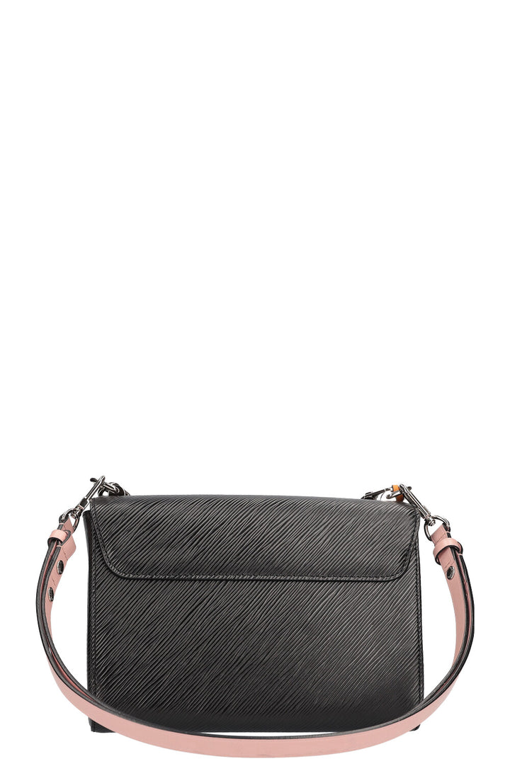 LOUIS VUITTON Twist MM Bag Epi Black