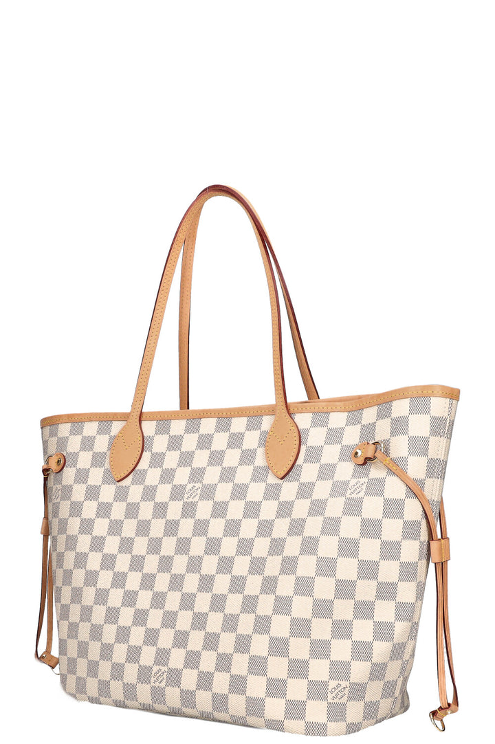 LOUIS VUITTON Neverfull MM Damier Azur