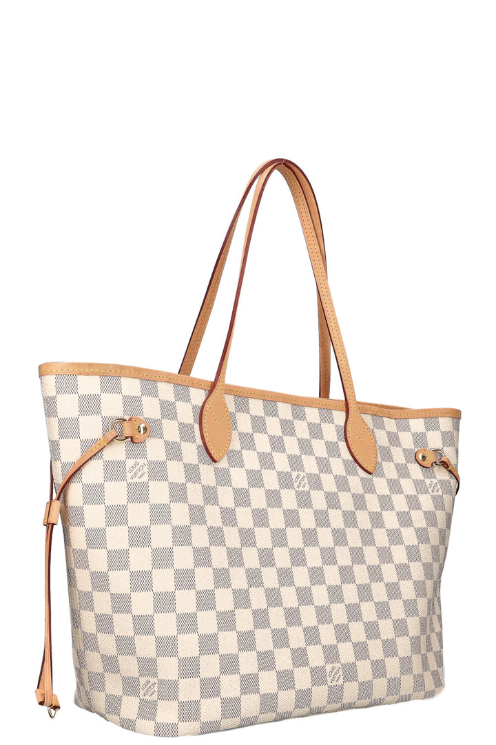 LOUIS VUITTON Neverfull MM Damier Azur