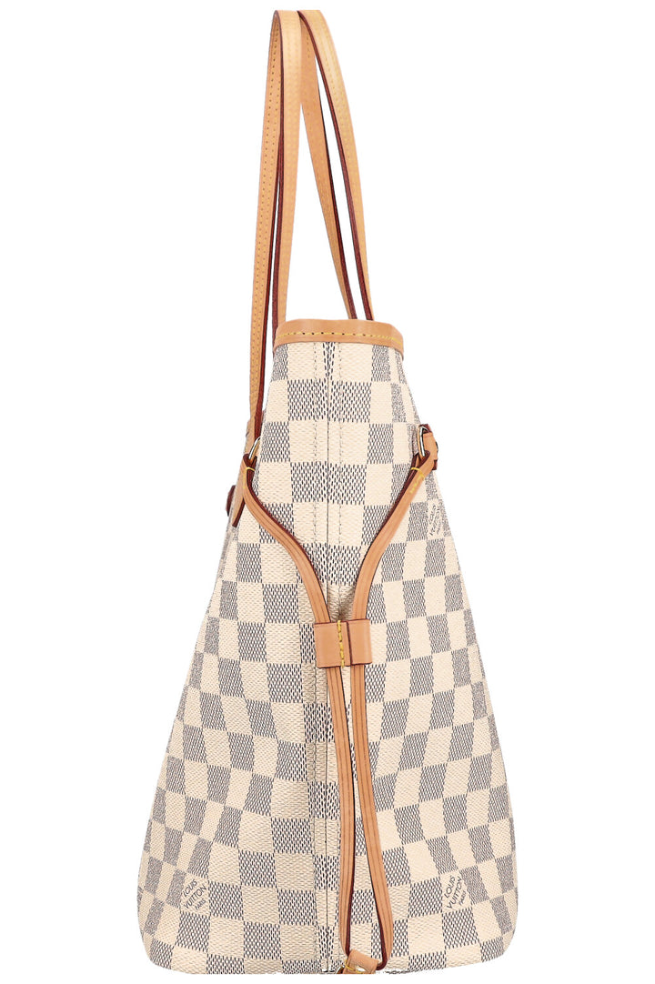 LOUIS VUITTON Neverfull MM Damier Azur