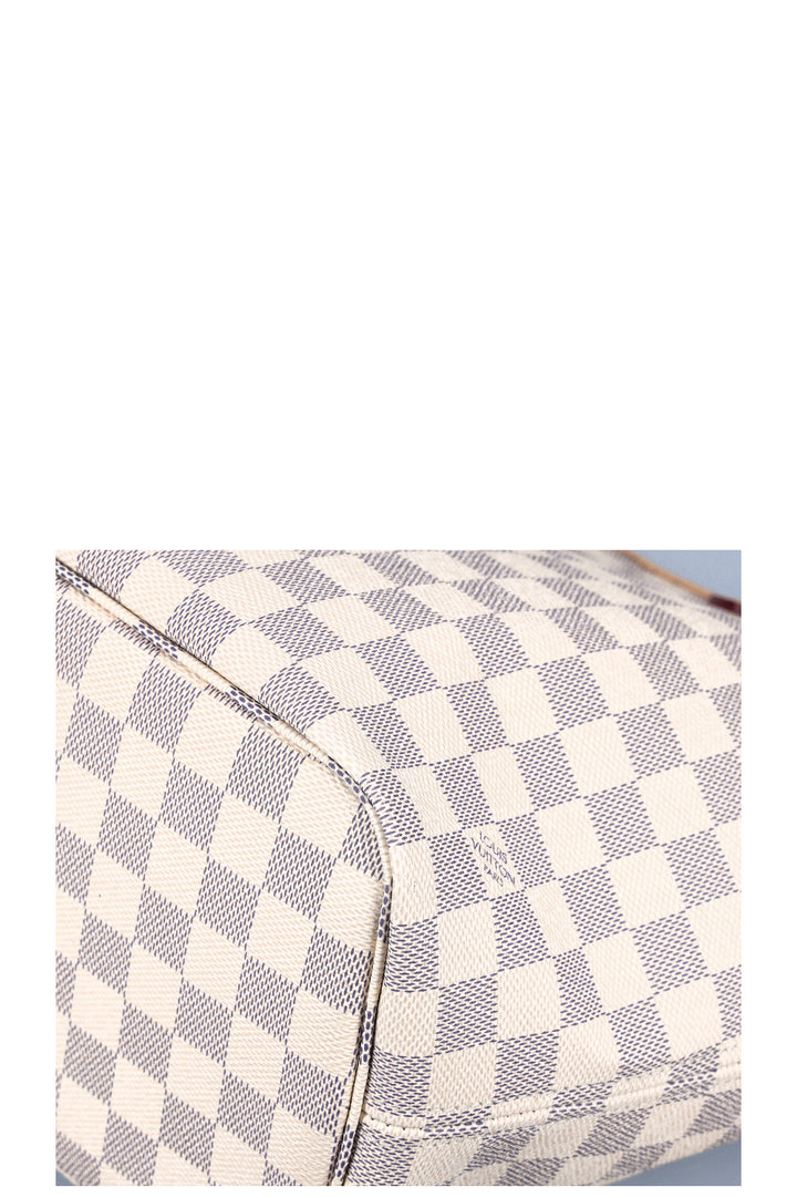 LOUIS VUITTON Neverfull MM Damier Azur