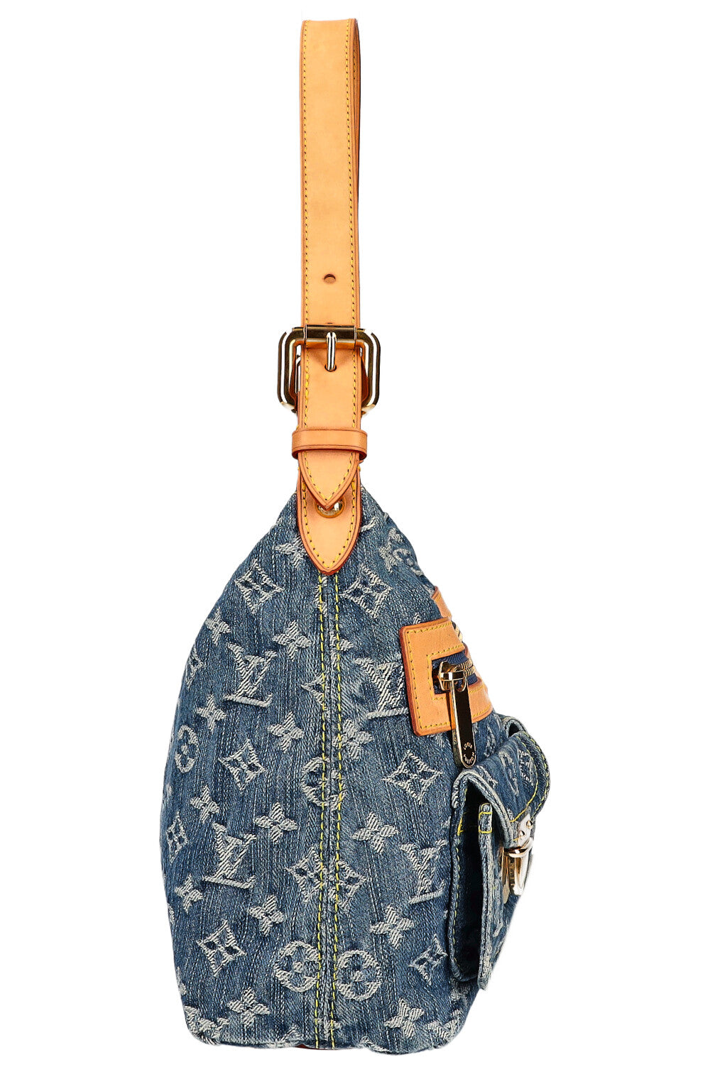 LOUIS VUITTON Baggy PM Bag Denim Blue