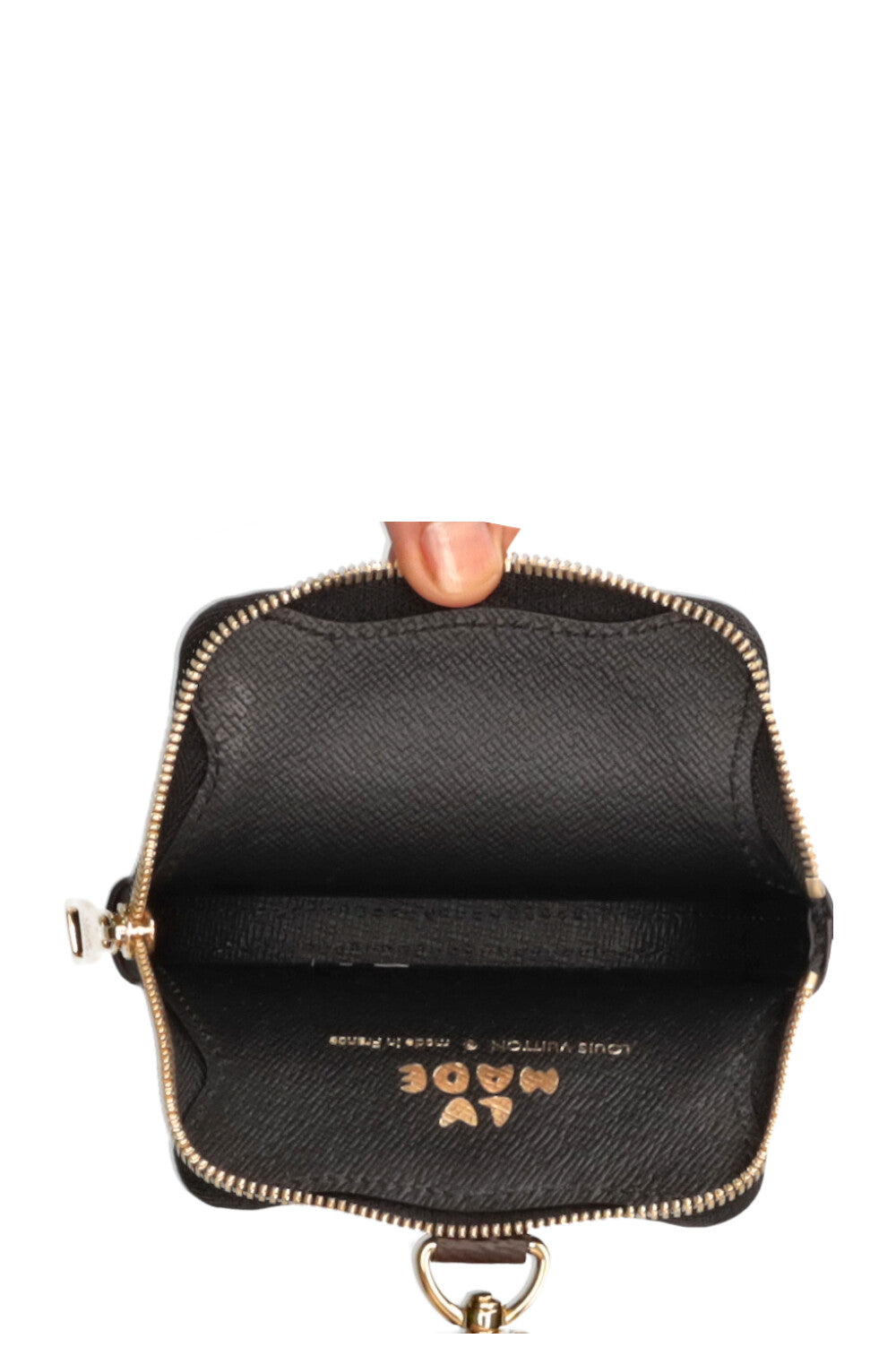 Louis Vuitton Authentic Nigo Tiger Card Holder Keychain