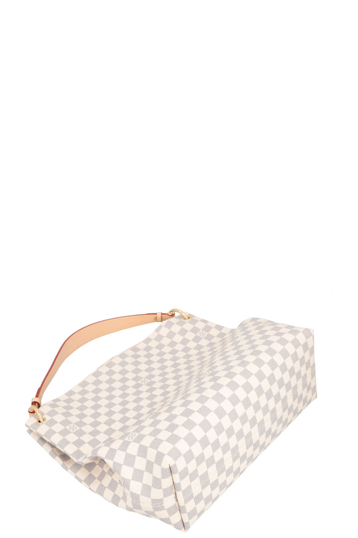 LOUIS VUITTON Graceful MM Bag Damier Azur