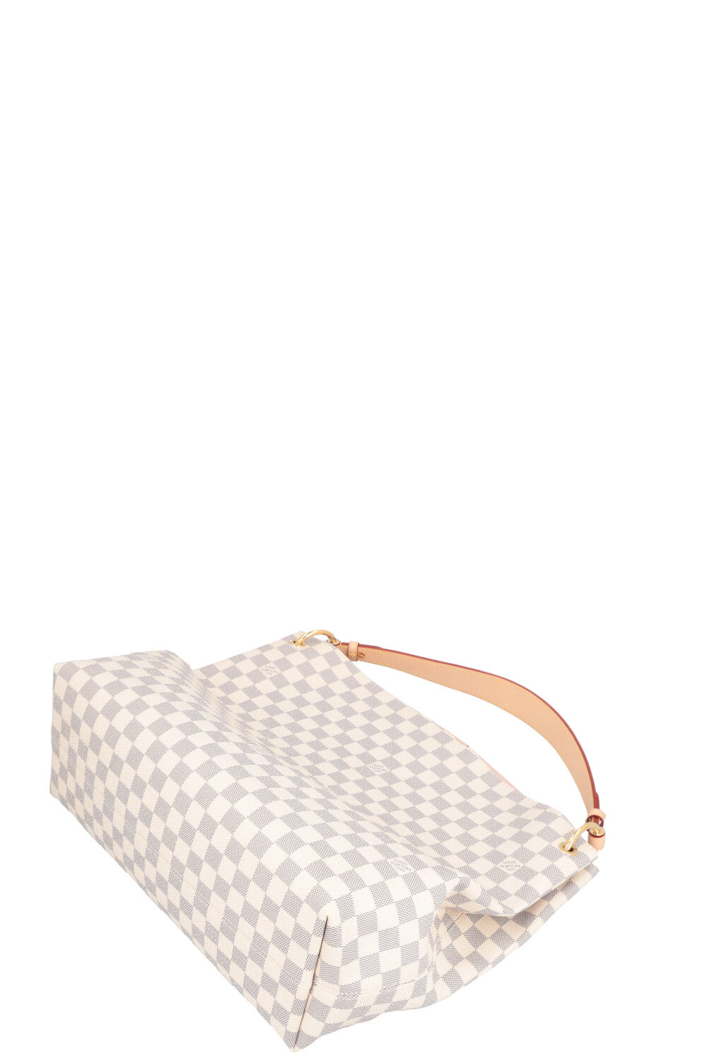Louis Vuitton 2018 Damier Azur Graceful MM - White Handle Bags, Handbags -  LOU188787