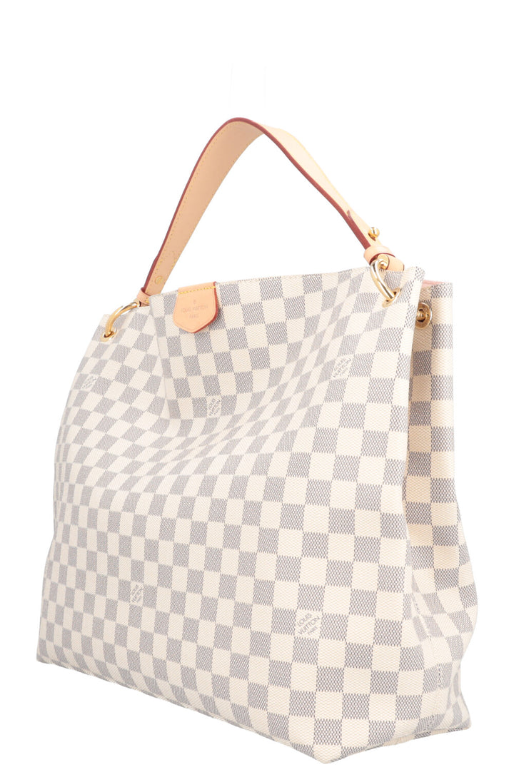 LOUIS VUITTON Graceful MM Bag Damier Azur