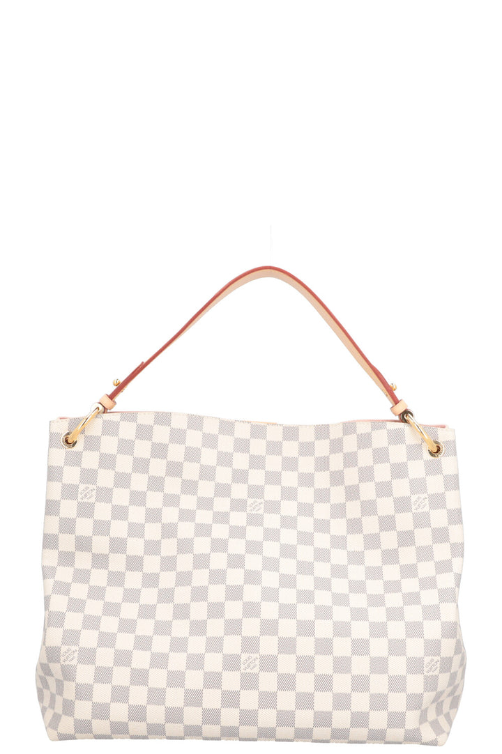 LOUIS VUITTON Graceful MM Bag Damier Azur