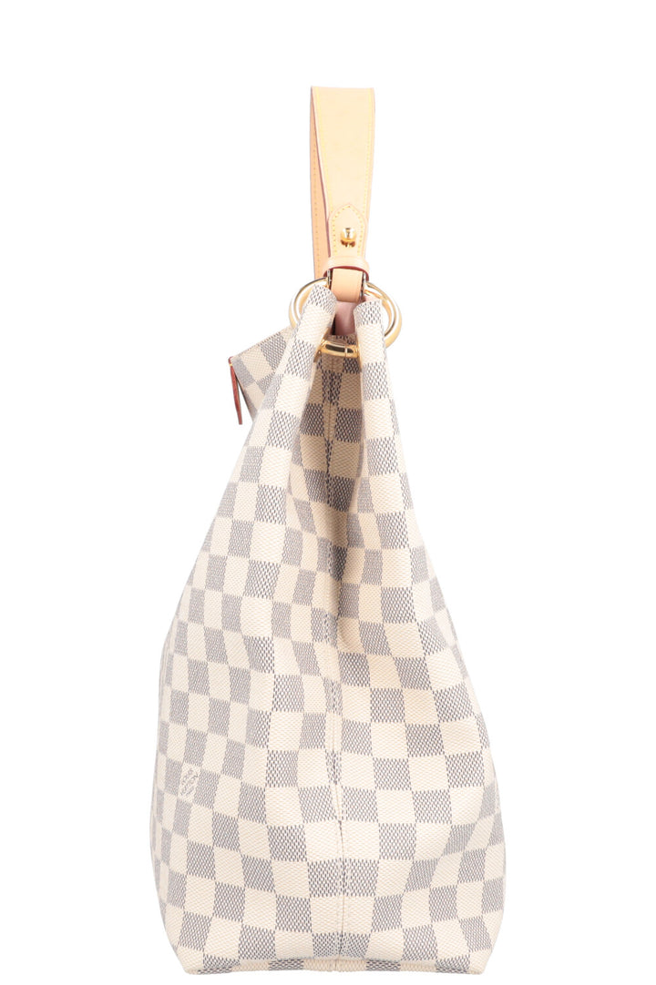 LOUIS VUITTON Graceful MM Bag Damier Azur