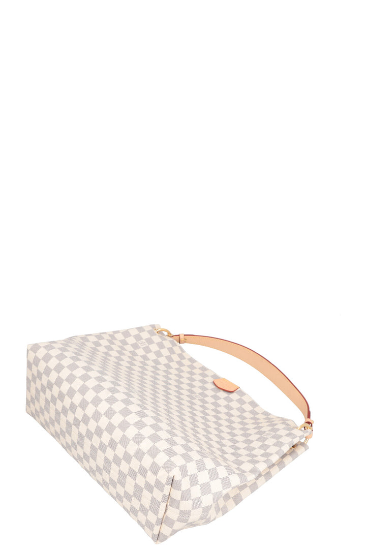 LOUIS VUITTON Graceful MM Bag Damier Azur