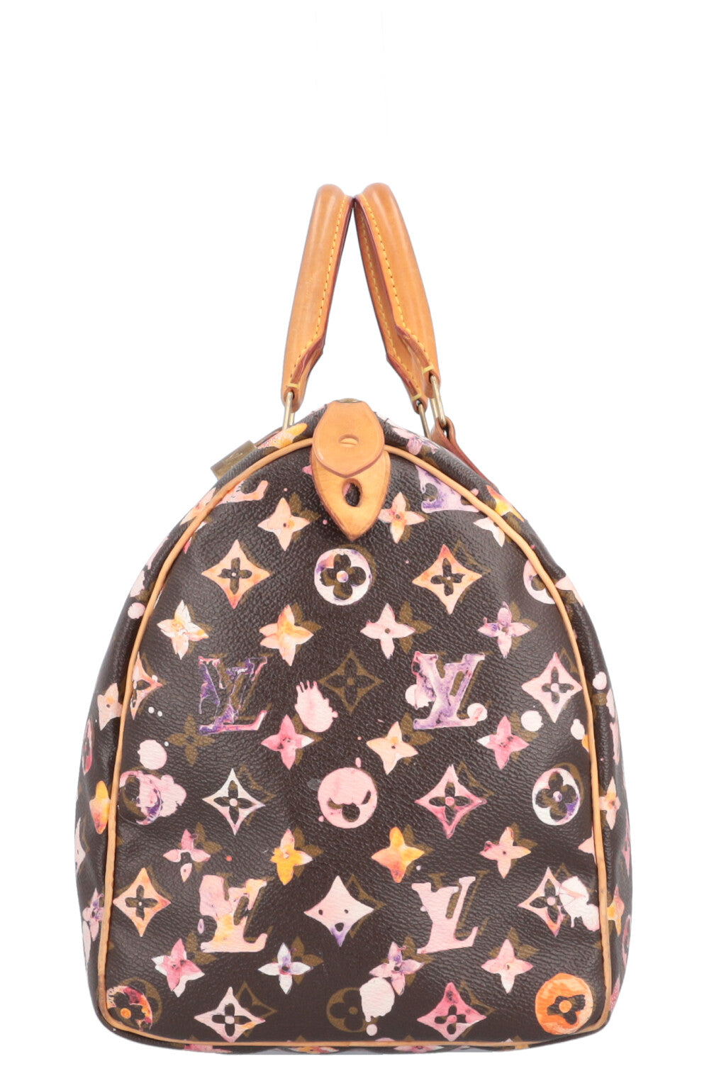 LOUIS VUITTON Speedy 35 Richard Prince Watercolor Aquarelle MNG