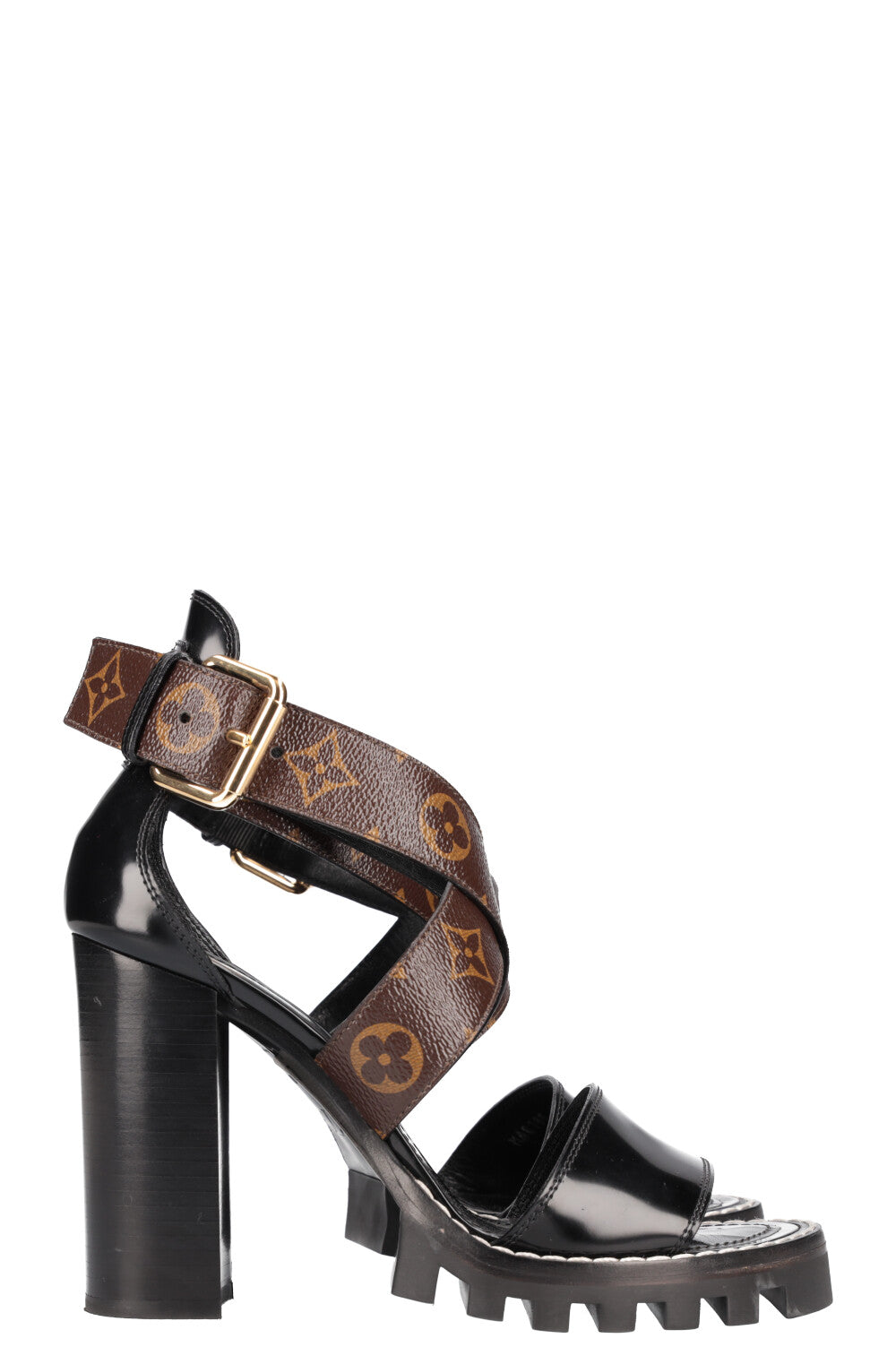 LOUIS VUITTON Heels MNG Black