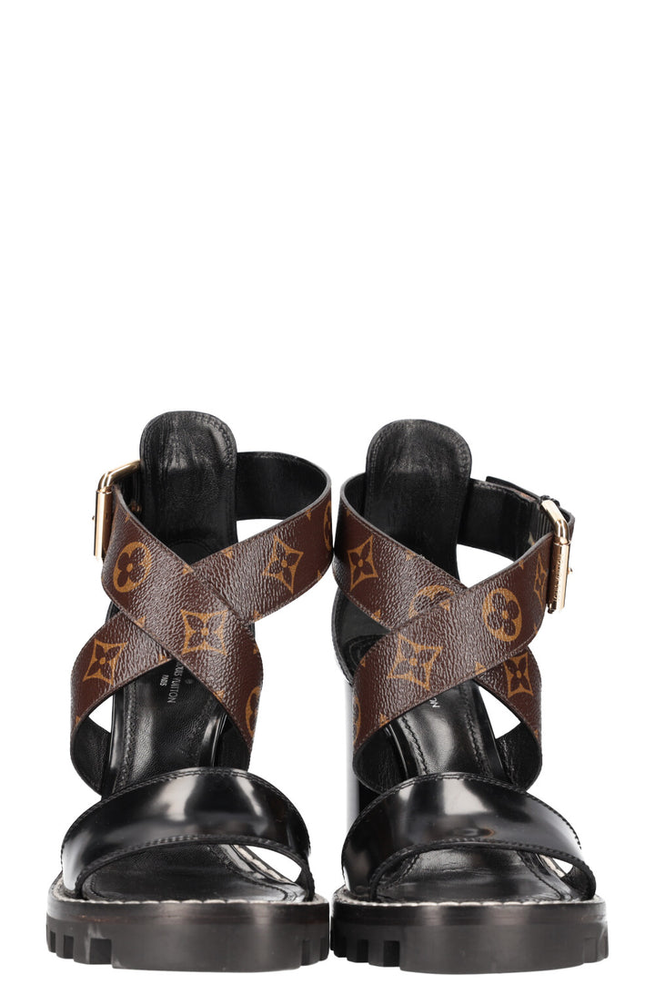 LOUIS VUITTON Heels MNG Black