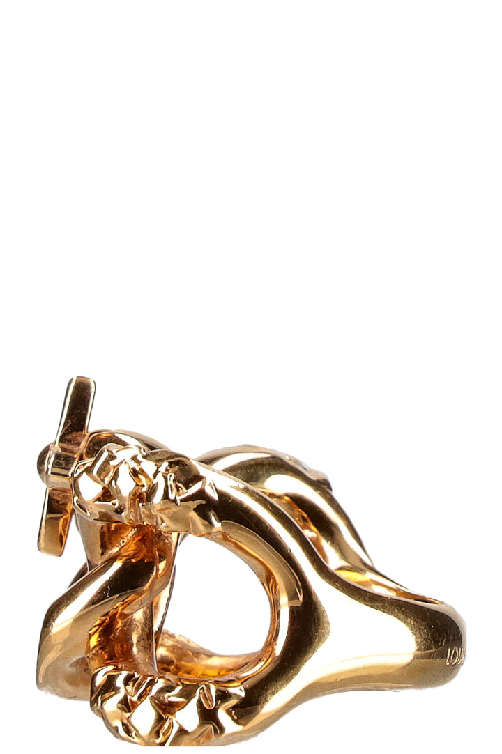 LOUIS VUITTON Chain Ring Gold