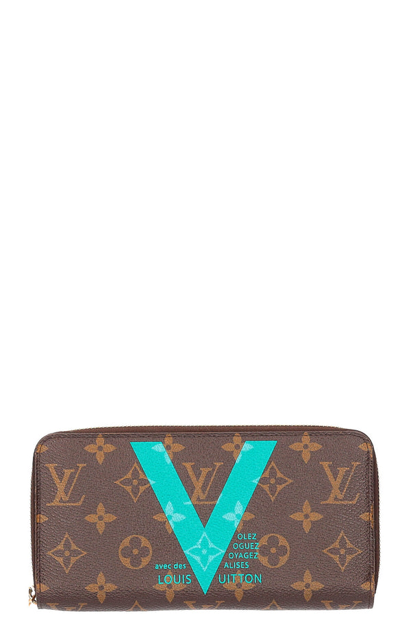 LOUIS VUITTON Portefeuille zippé Voyagez